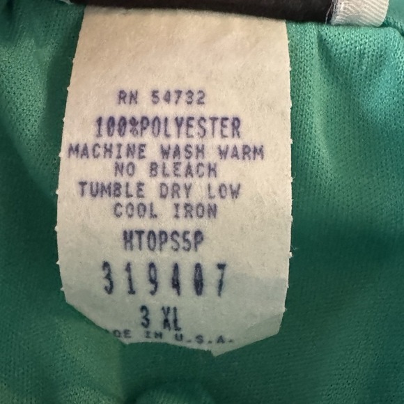 Improved Living 3X Shirt Top Green Solid Short Sleeve Scoop Neck Lightweight - Picture 6 of 6